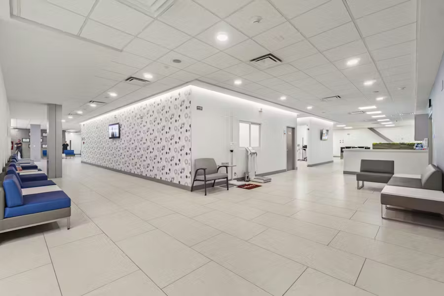 OCC facility hallway