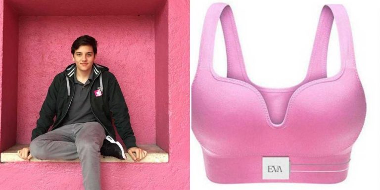 Eighteen-year-old Mexican creates “magic” bra that detects breast cancer.
