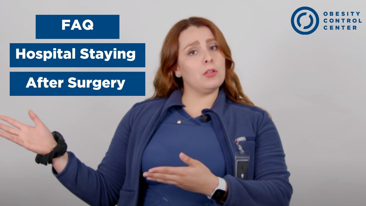 How long will I stay in the hospital after weight loss surgery?
