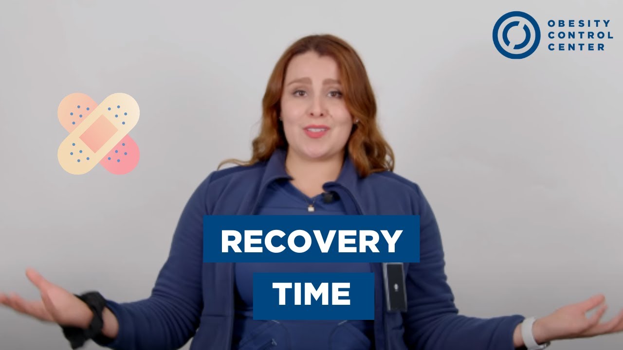 What is the recovery time after bariatric surgery?