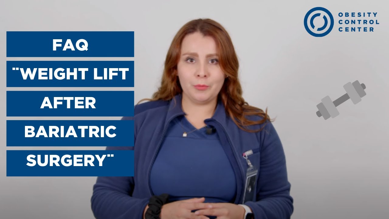 How much weight can I carry after bariatric surgery?