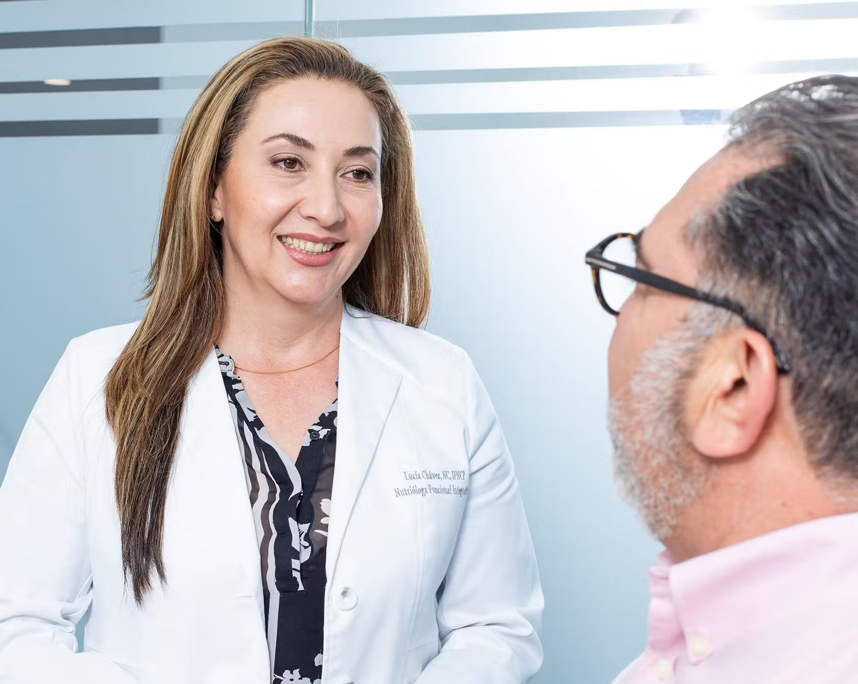 Doctor consulting with patient before bariatric surgery